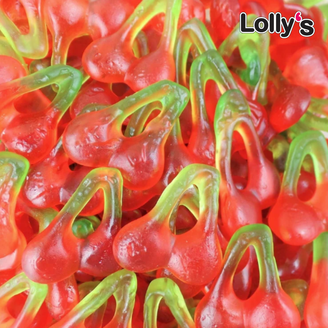Cerise lisse 100g, bonbon lisse goût cerise.