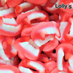 Bonbons Dents de Dracula en gros plan