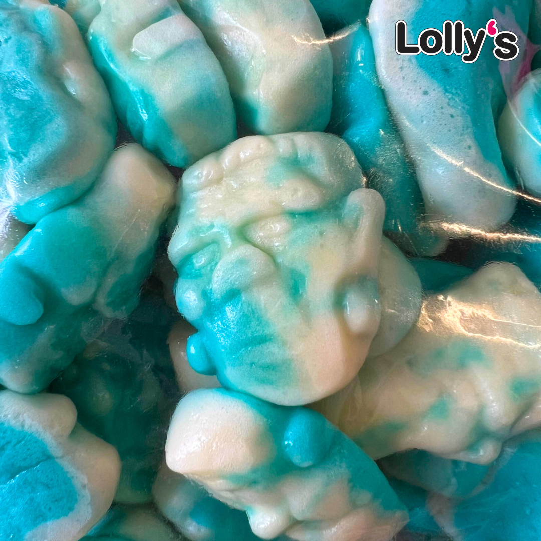 Dracula 100g, bonbons en forme de tête de dracula, bonbons halloween.