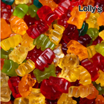 Bonbons Oursons d'Or en gros plan