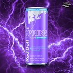 RedBull Pamplemousse Sugar Free, nouvelle boisson énergisante, cannette violette, saveur pamplemousse, boisson sans sucre.