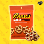 Reese's Peanut Butter Pretzels, des bretzels enrobés de nappage saveur beurre de cacahuète et chocolat !