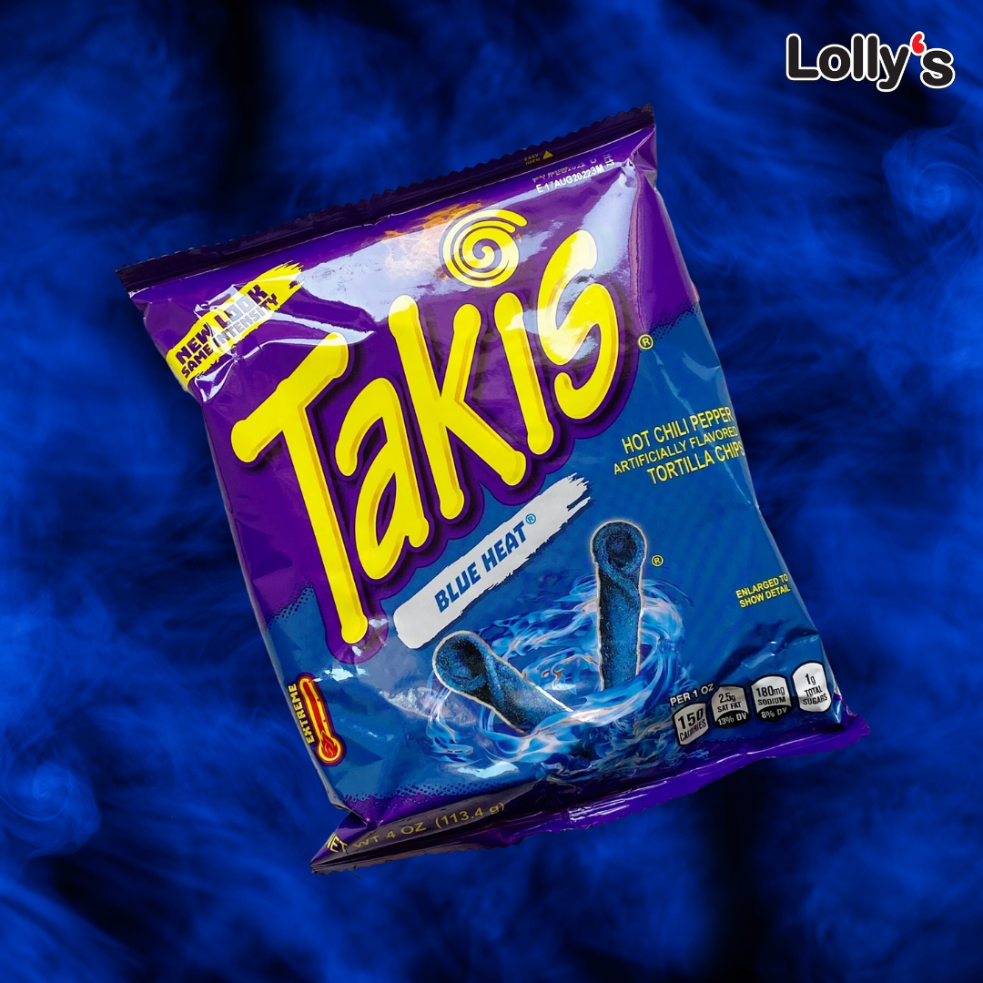 Lolly's  Takis Blue Heat Big - 92 g - Chips pimenté - TikTok