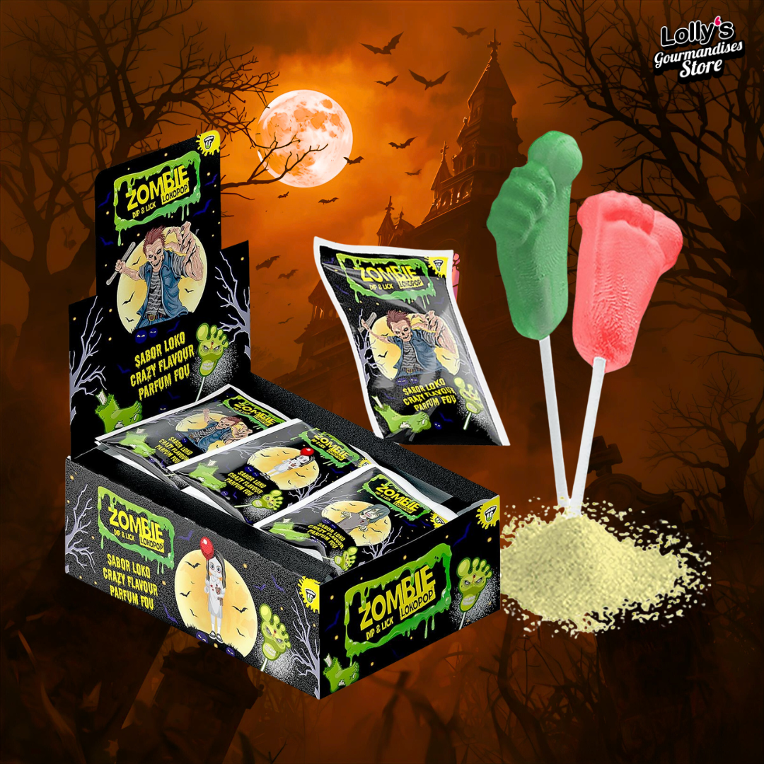 Sucette Pieds Zombie (à l'unité)