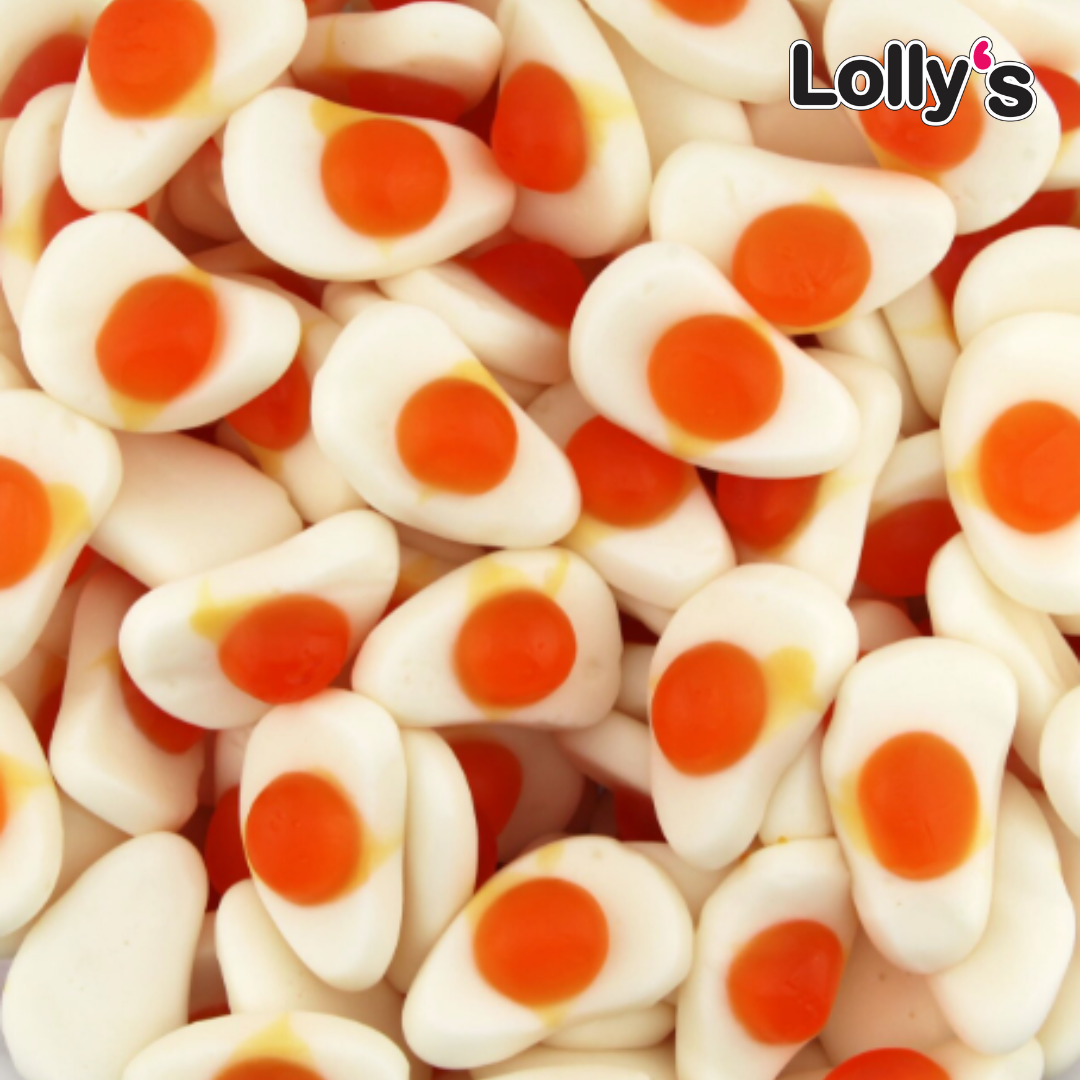 Œufs au plat 100g damel, bonbon halal.