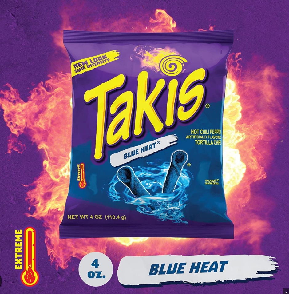 Takis Blue Heat