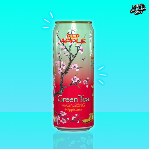 Arizona Red Apple Tea, la boisson en canette de la marque Arizona saveur pomme rouge !