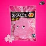 Bubs tête de mort à la framboise, sachet de 90g.