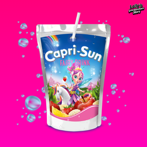 Capri Sun Fairy Drink Vegan, la boisson sucrée saveur fruitée.