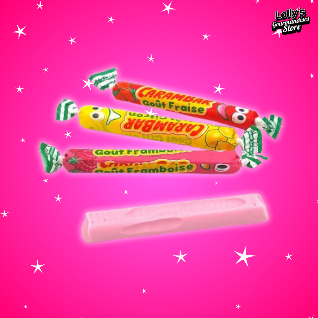 Carambar fruits, bonbon carambar saveur fruitée. 