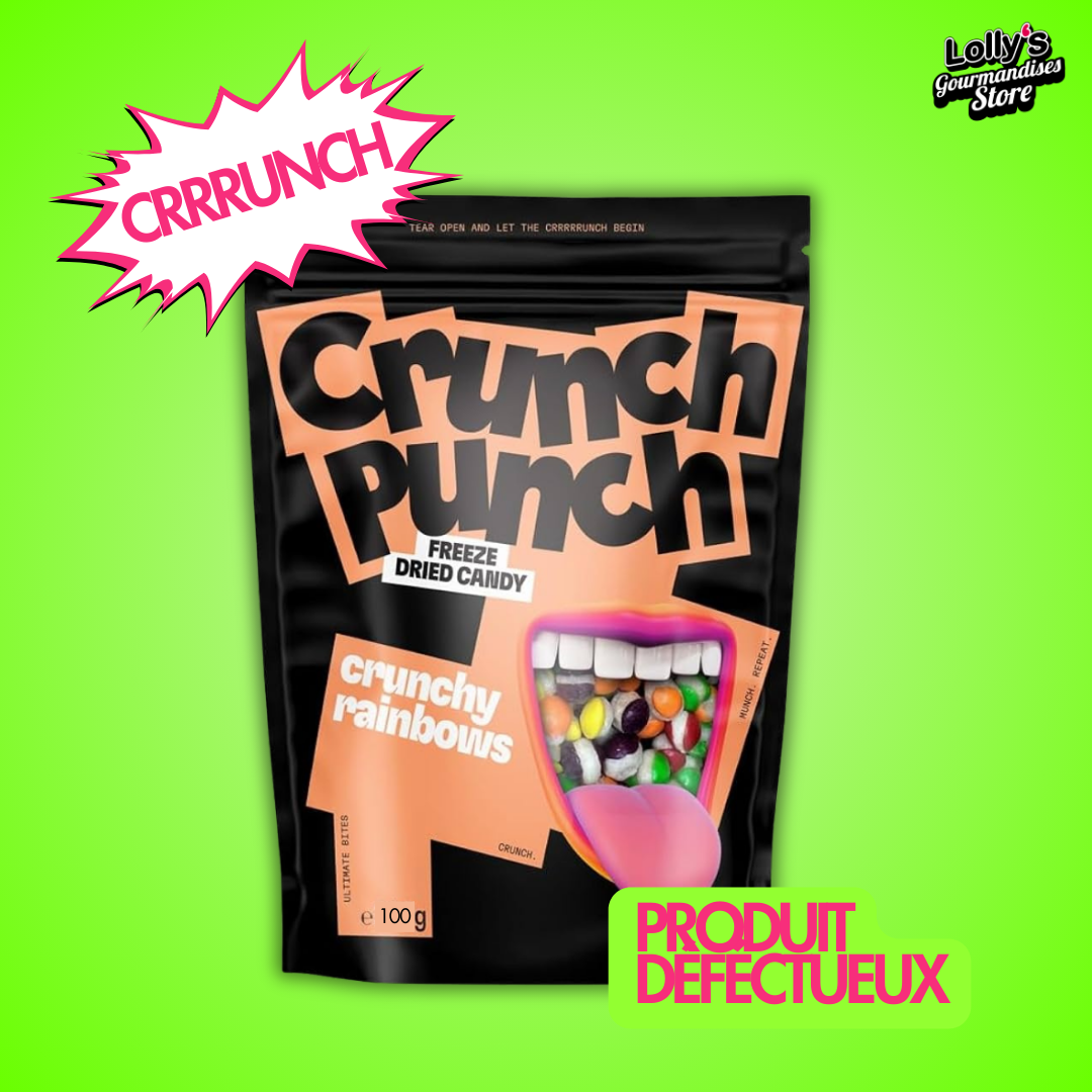 Freeze Dried Crunchy Rainbow 100g
