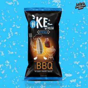 Pipas gout bbq, barbecue, salées. Graines de tournesol salées et barbecue. 