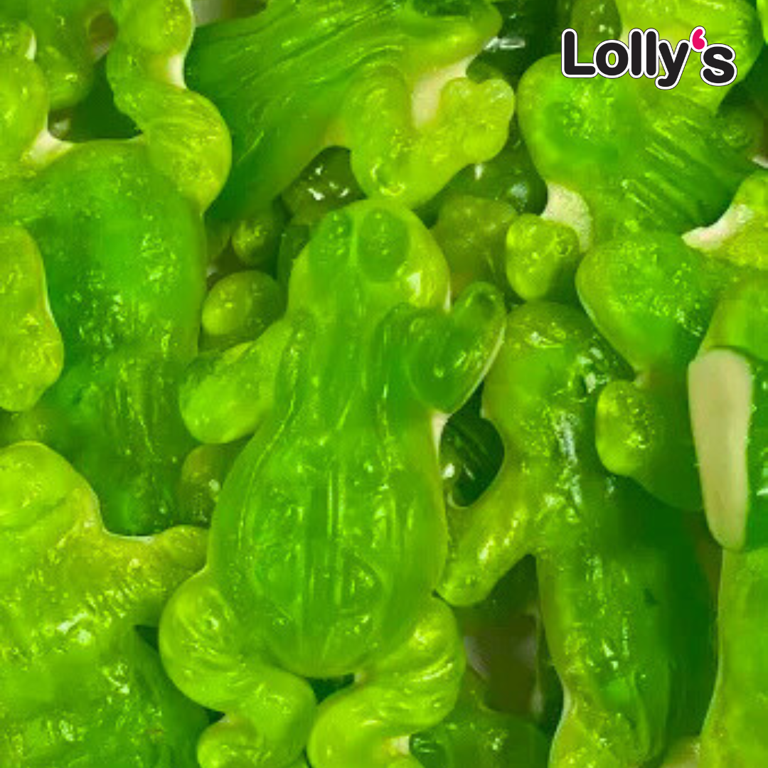 Grenouilles géantes 100g, bonbon en forme de grenouille pour Halloween. 