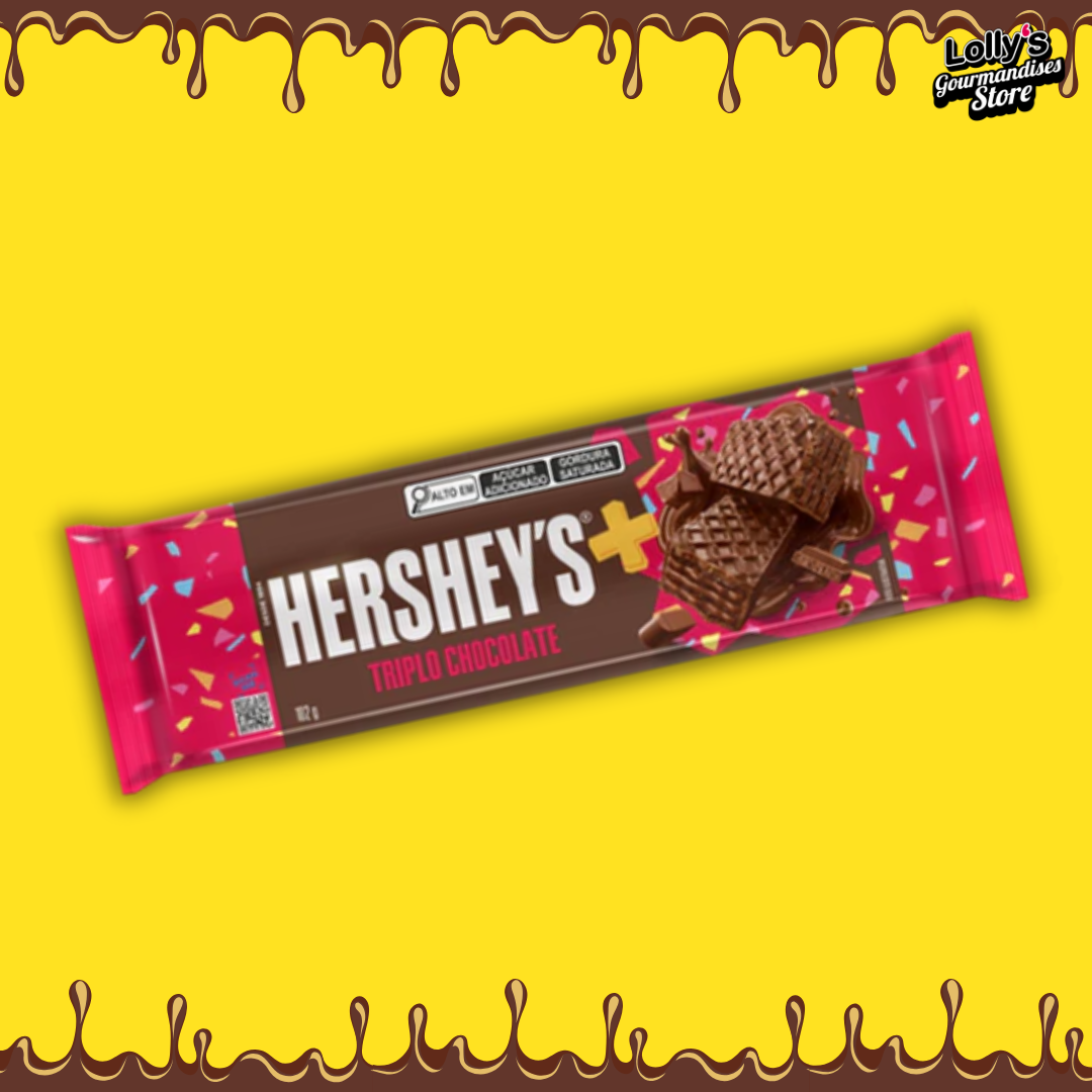 Hershey's Wafer Triple Chocolate, un biscuit gaufrette enrobé de chocolat !