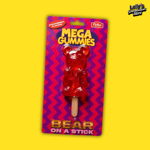 Mega Gummies Bear On a Stick, une sucette avec un ourson gélifié et fruité ! 