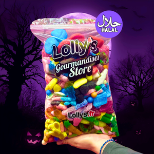 Mix de bonbons halal, sélectionnés soigneusement.