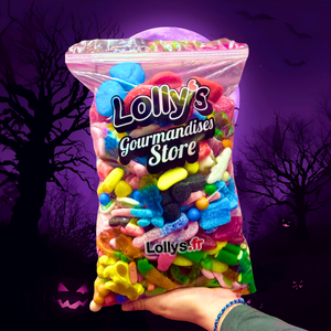 Mix bonbons 1kg, bonbons aléatoires, pick and mix de bonbons. Bonbons acides et doux.