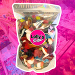 Mix de bonbons lisses.