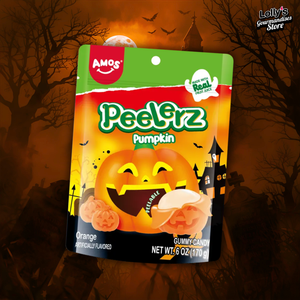 Peelerz Pumpkins, bonbons à l'orange qui s'épluchent. 