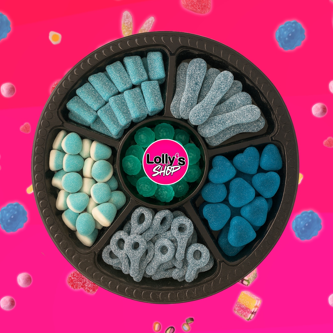 Plateau bonbons framboises