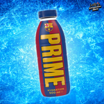 Prime Barcelona, la boisson énergisante de Logan paul, concue pour les sportif en quête d'hydratation. La boisson est en collaboration avec le club de football espagnol : le FCB 