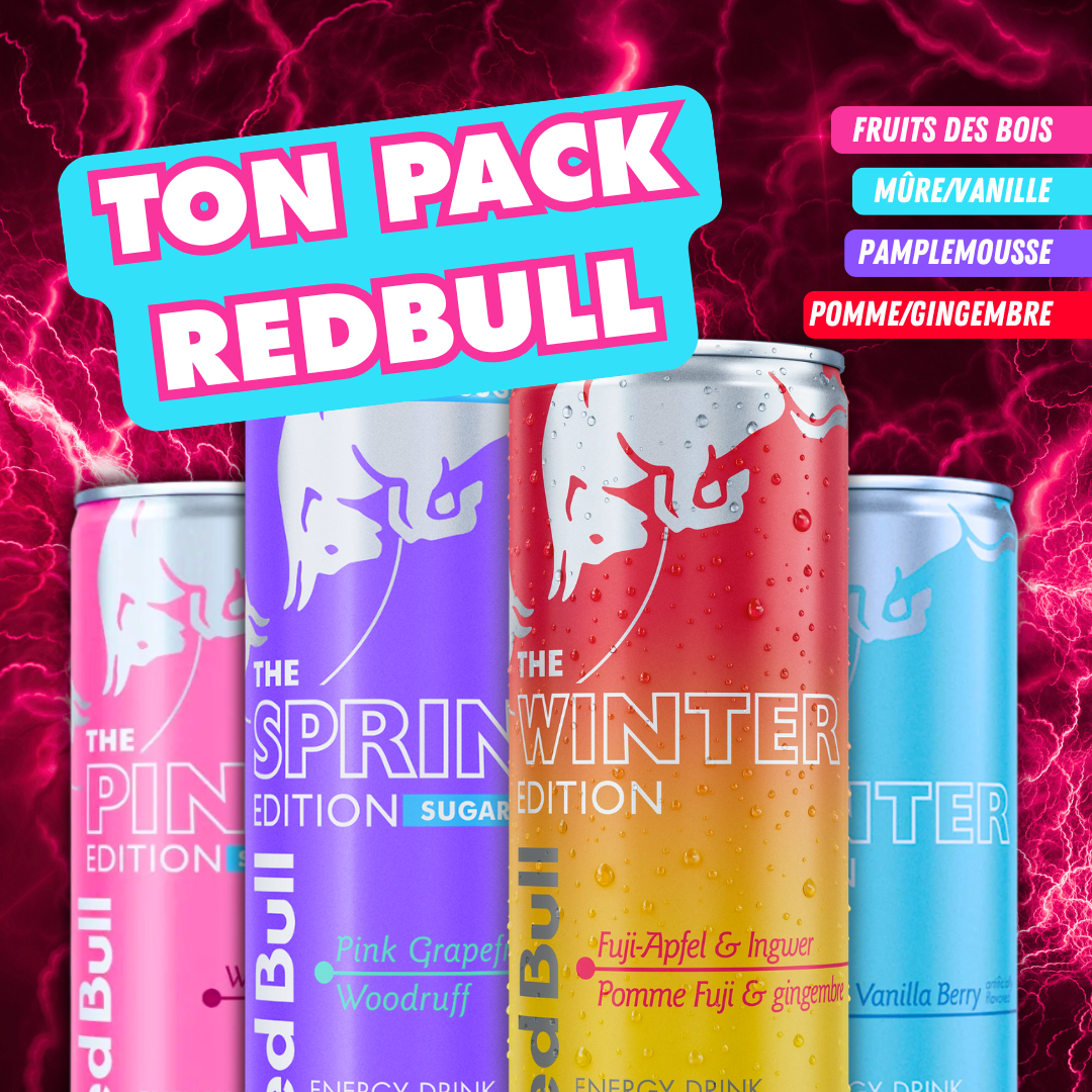 pack redbull à offrir 