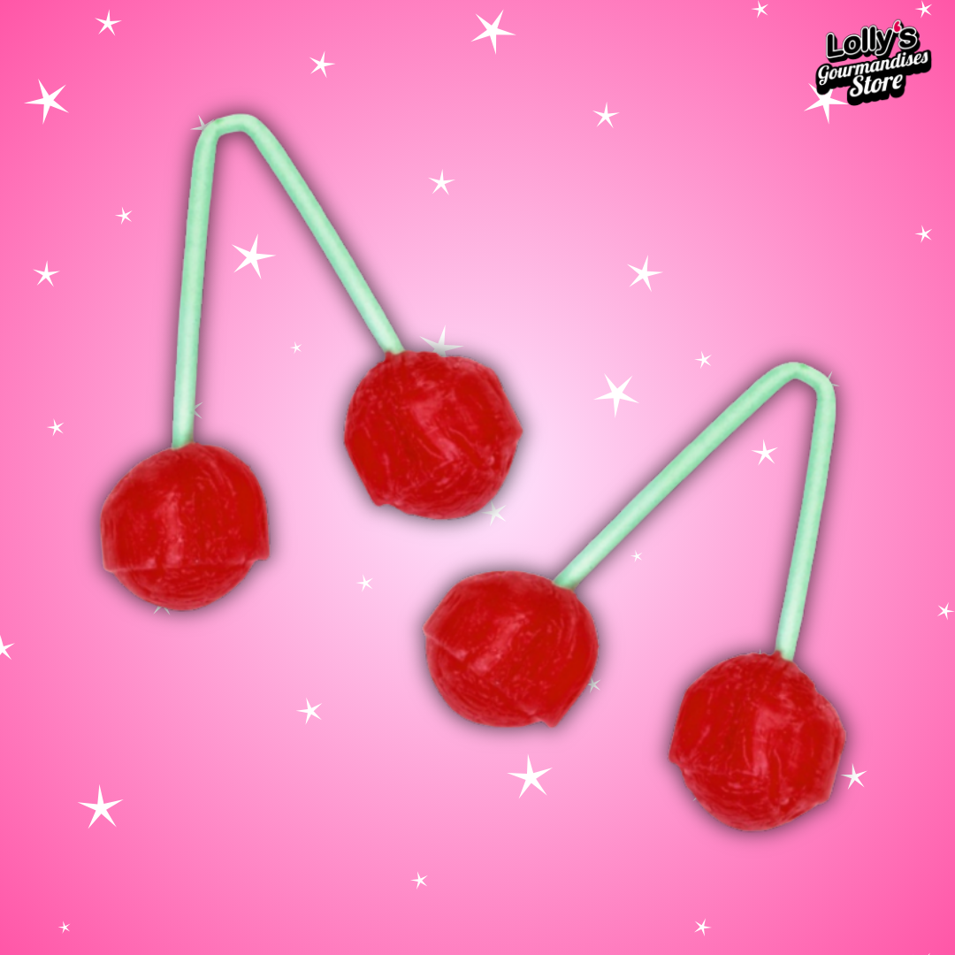 Sucette double cerise