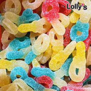 Tétines citriques 100g, bonbon tétine acidulé. 