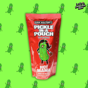 Van Holten's Hot Mama Pickle, le célèbre cornichon XXL ultra tendance sur les réseaux sociaux, ce cornichon géant au goût épicé va te surprendre par son intensité !