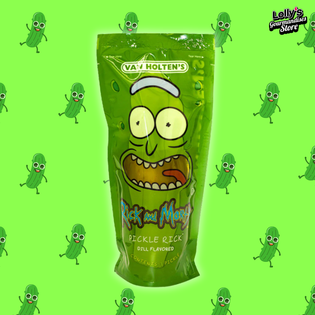 Van Holten's Rick And Morty Pickle, cornichon géant salé. 