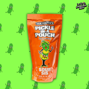 Van Holten's Sour Sis Pickle, un cornichon géant XXL importé tout droit des états-unis ! Le pickle sour flavoured  au goût surprenant et acide fait fureur sur les réseaux sociaux !