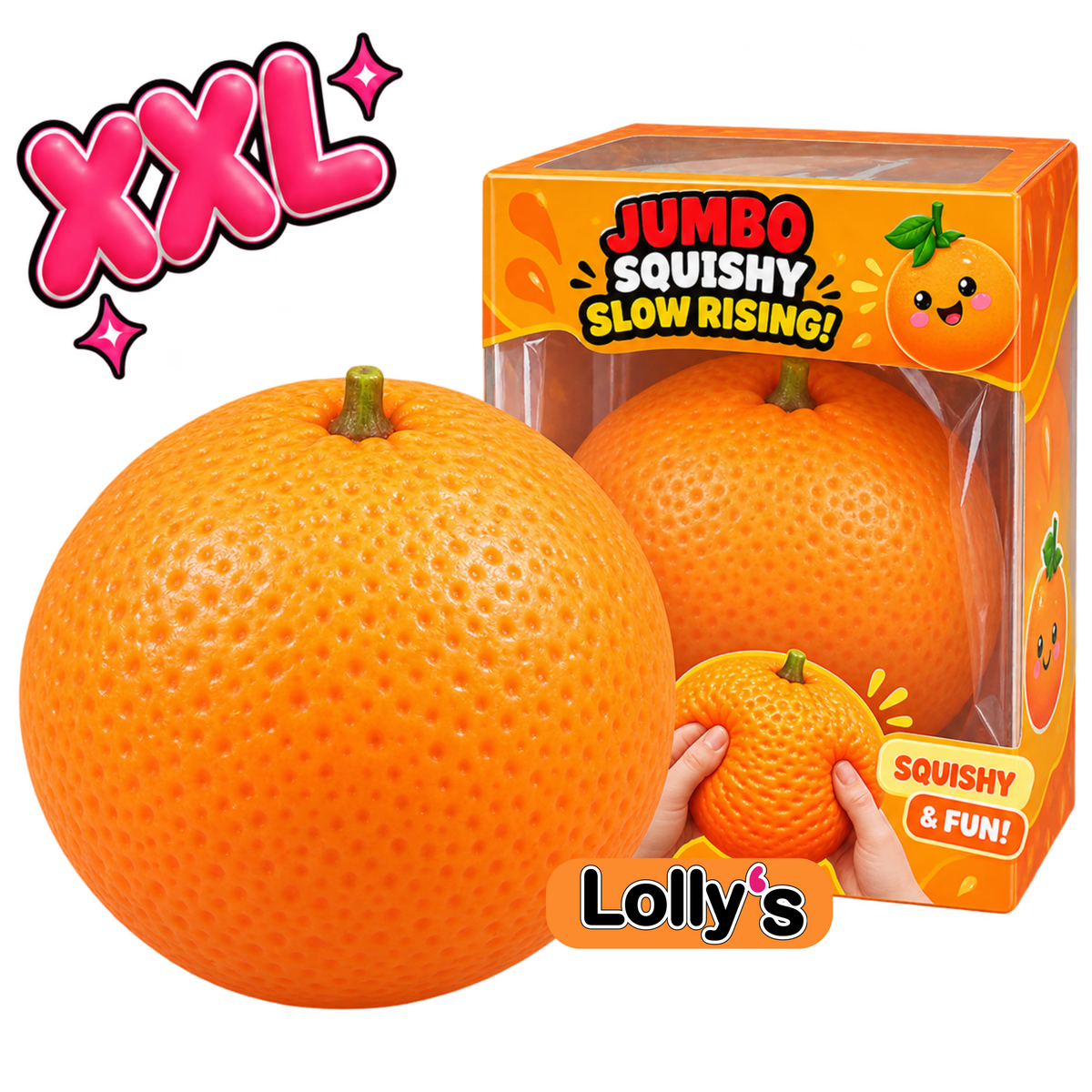 Squishy Mega Orange XXL