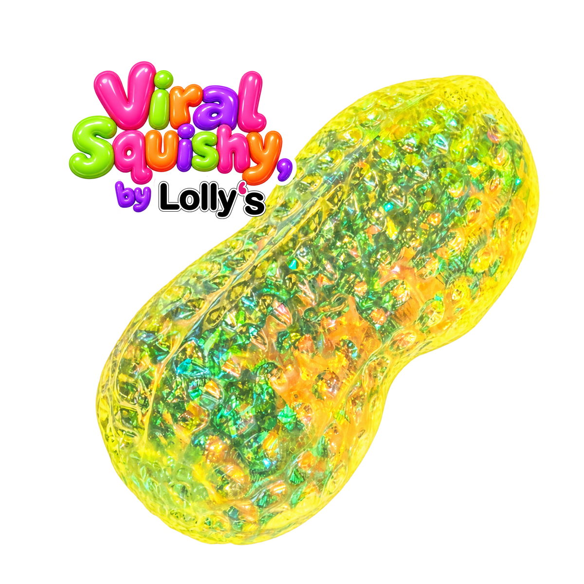 Squishy Cacahuète Paillettes