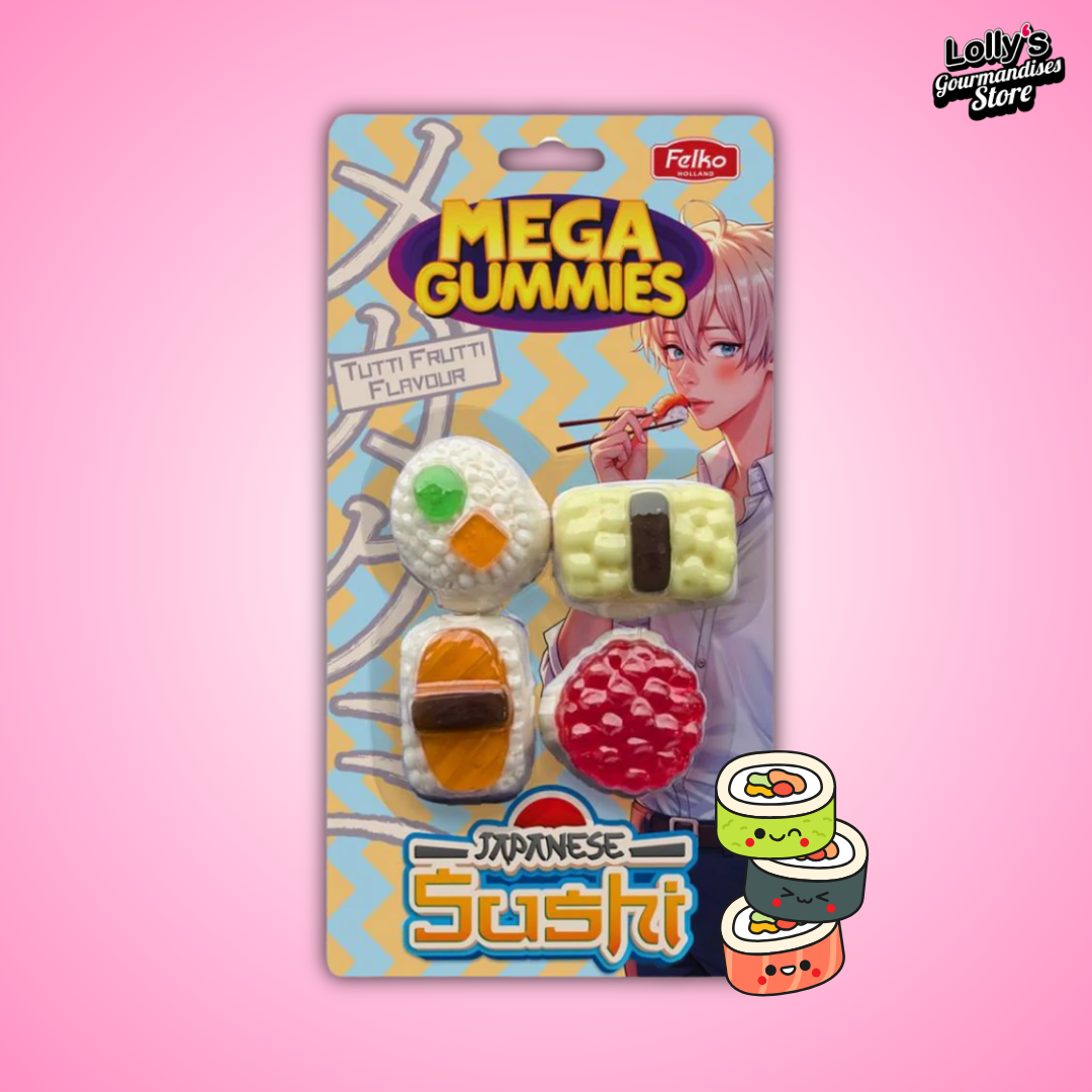 Mega Gummies Sushi
