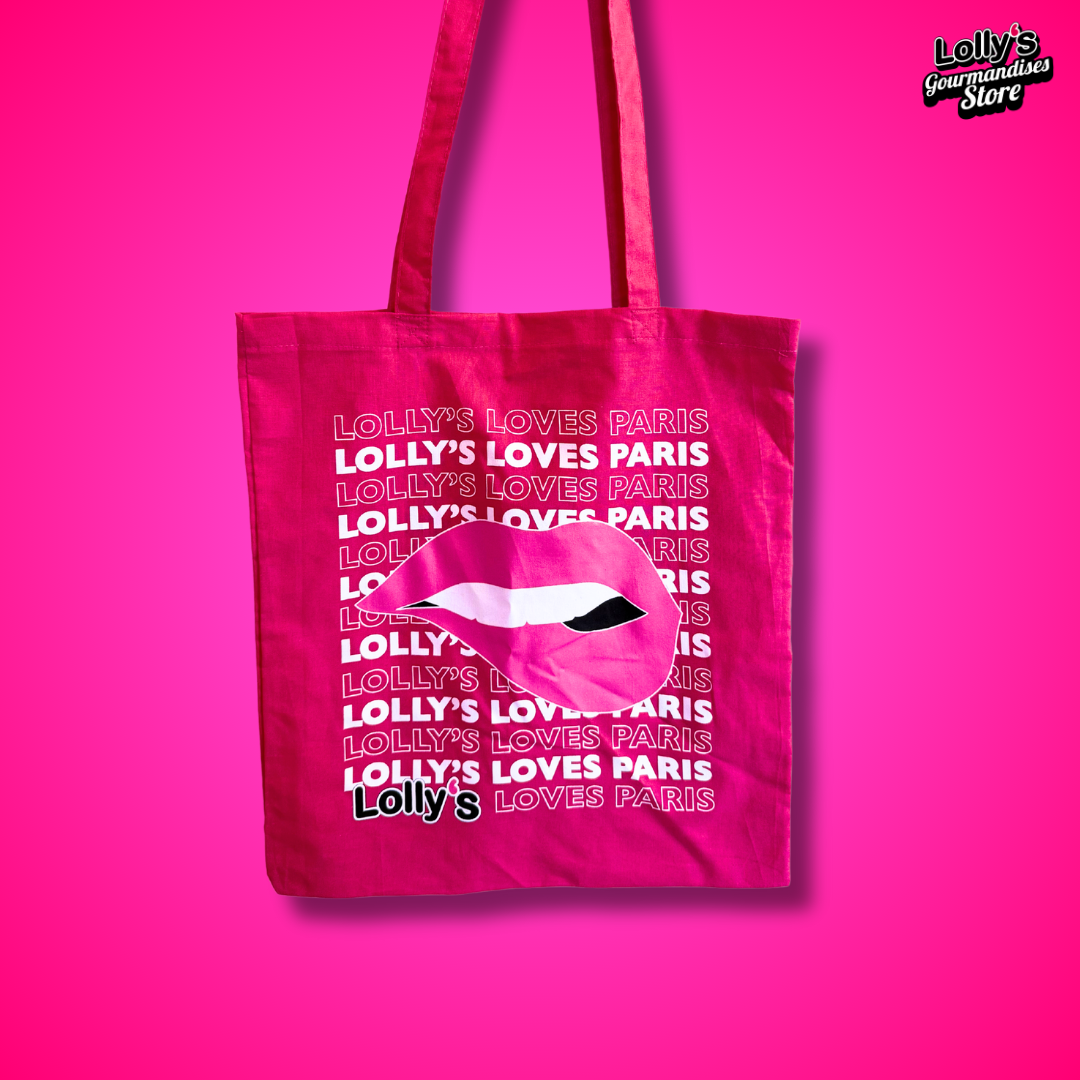 Tote bag Rose Lolly's Loves Paris
